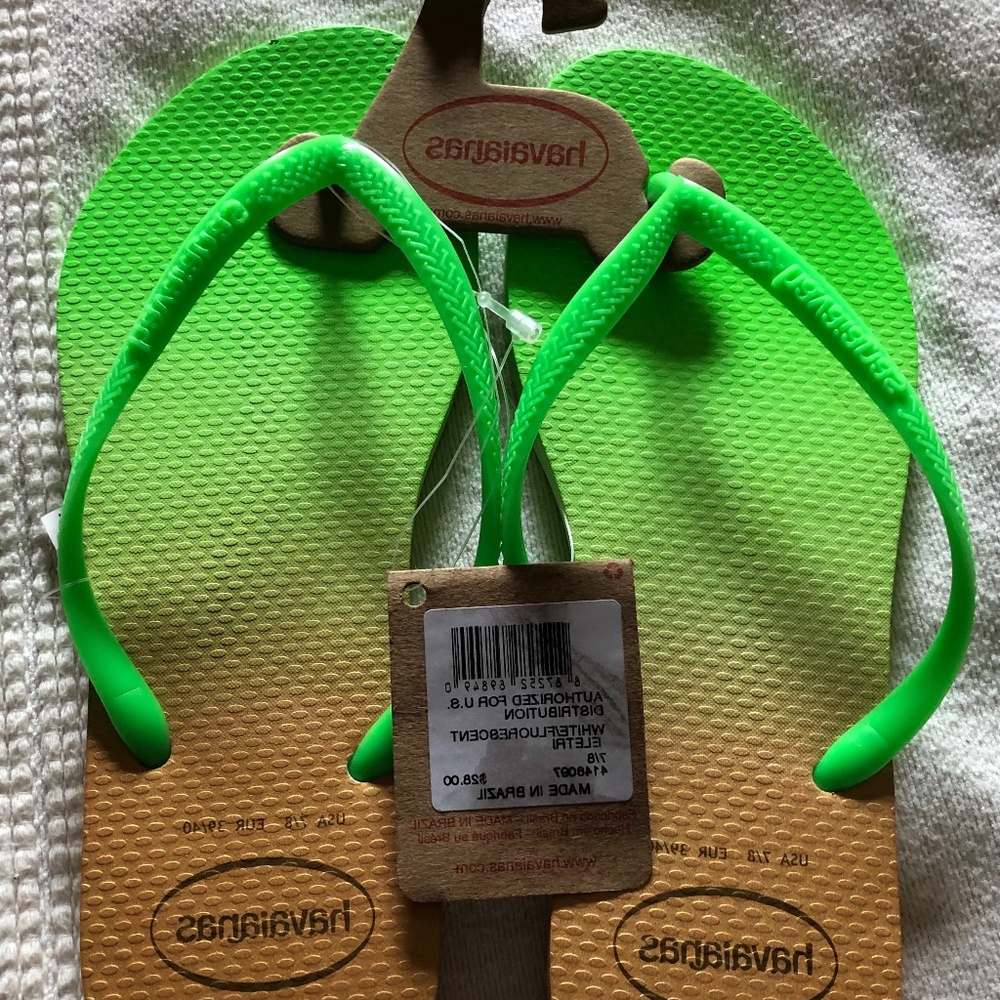 New  Havaianas  flip flops